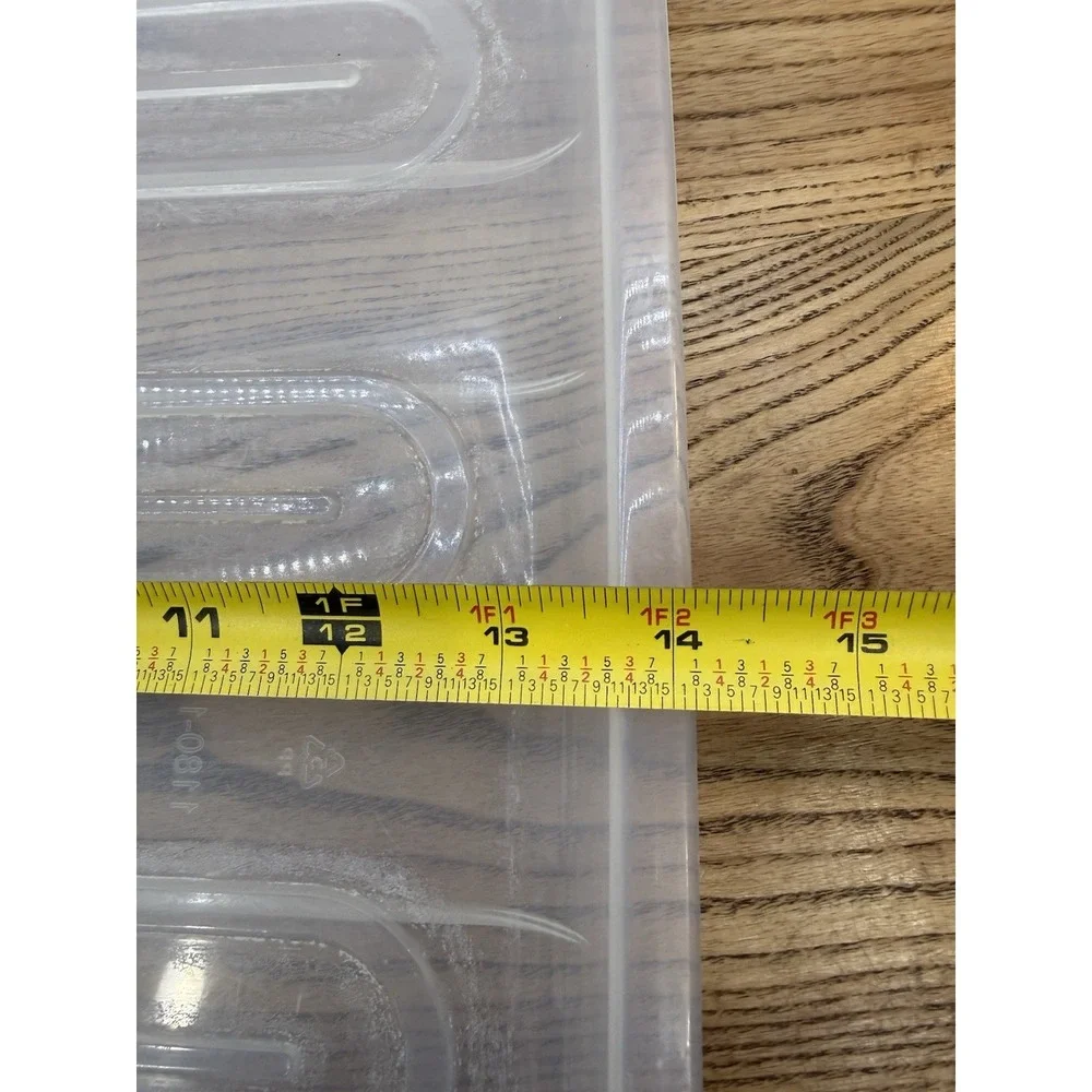 Rubbermaid Drain Tray Board MICROBAN 1180-1 Clear Made In USA 15 X 14 X 1
